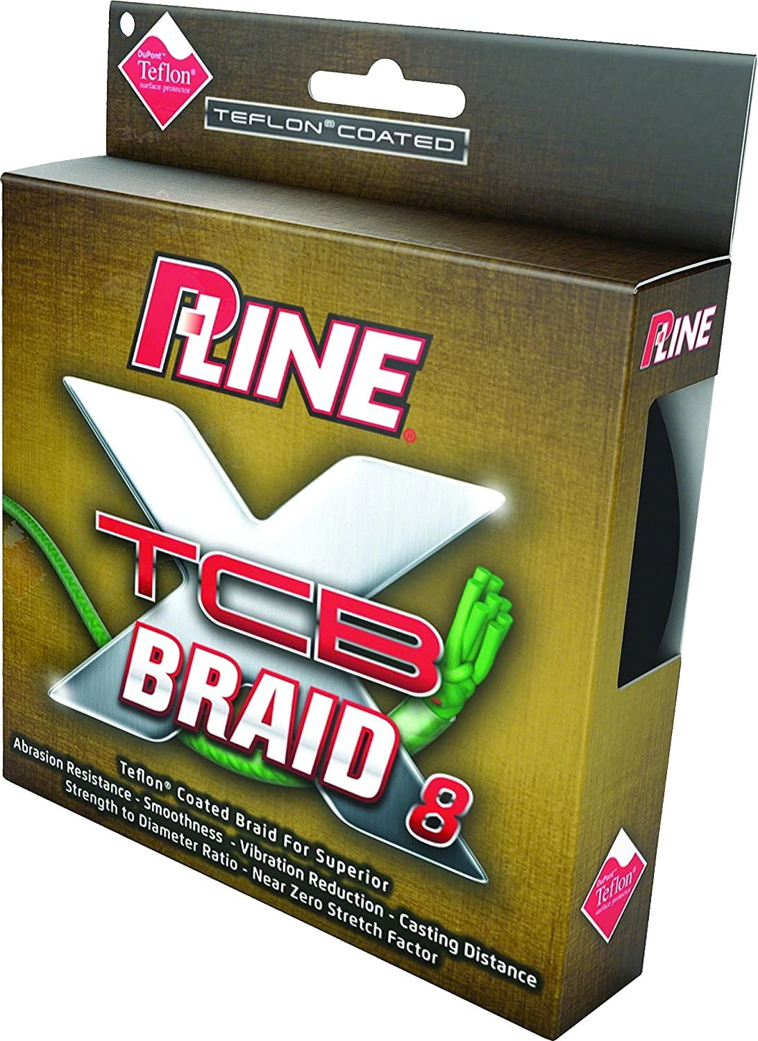 P-Line PXB8150-10 XTCB 8-Carrier Braided Line 10lb 150yd Green - PXB8150-10