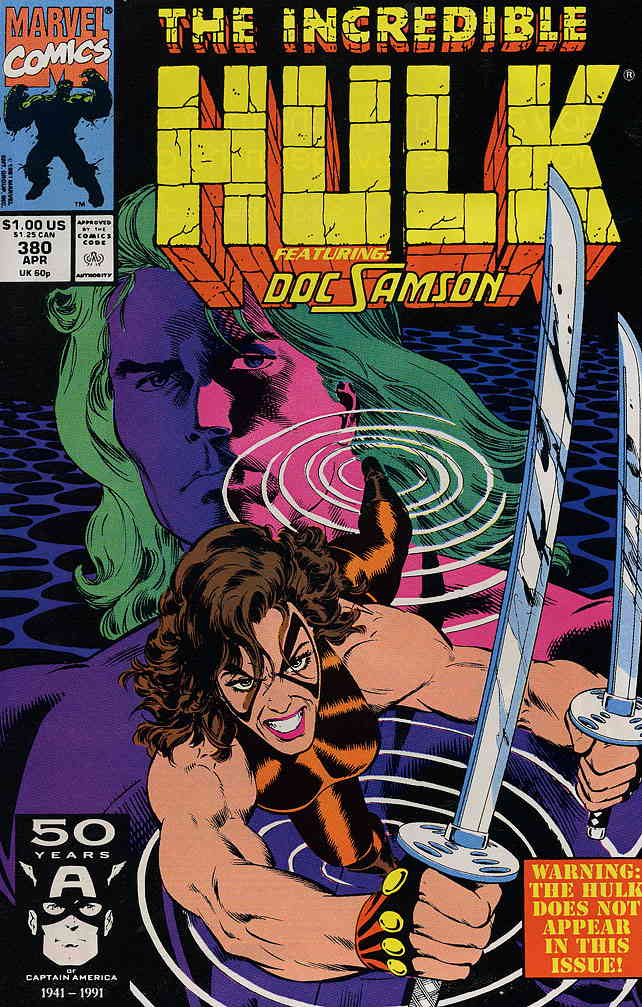 Cover of The Incredible Hulk #380