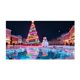 thumbnail image 1 of Banderín luminoso para garaje que brilla en la oscuridad Letrero navideño para exteriores e interiores Celebración festiva, 1 of 5