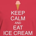 thumbnail image 3 of CafePress - Keep Calm And Eat Ice Crea Women's Classic T Shirt - Women's Traditional Fit Dark T-Shirt, 3 of 4