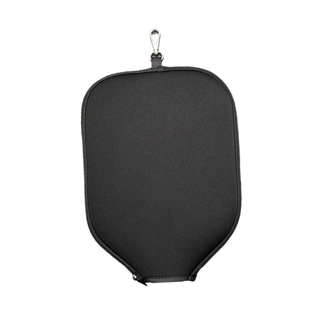 Funda para raqueta de Pickleball shamjiam Neopreno Protector con cremallera Bolsa de transporte Negro