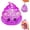 Purple, variant on Novelty Squish+y Poop Glitter Stress Ball, Kawaii Poop Shape Squishies Sensory Toys for Ki+ds & Adults, Funny Squishy Poo Fidget Toys, Prank Gift, Party Favors, Assorted Colors