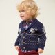 thumbnail image 3 of Gibobby Blusa Manga Larga Niños Suéter unisex con botones para bebé, abrigo de algodón, cárdigan navideño con(Azul, 18-24 Meses), 3 of 5