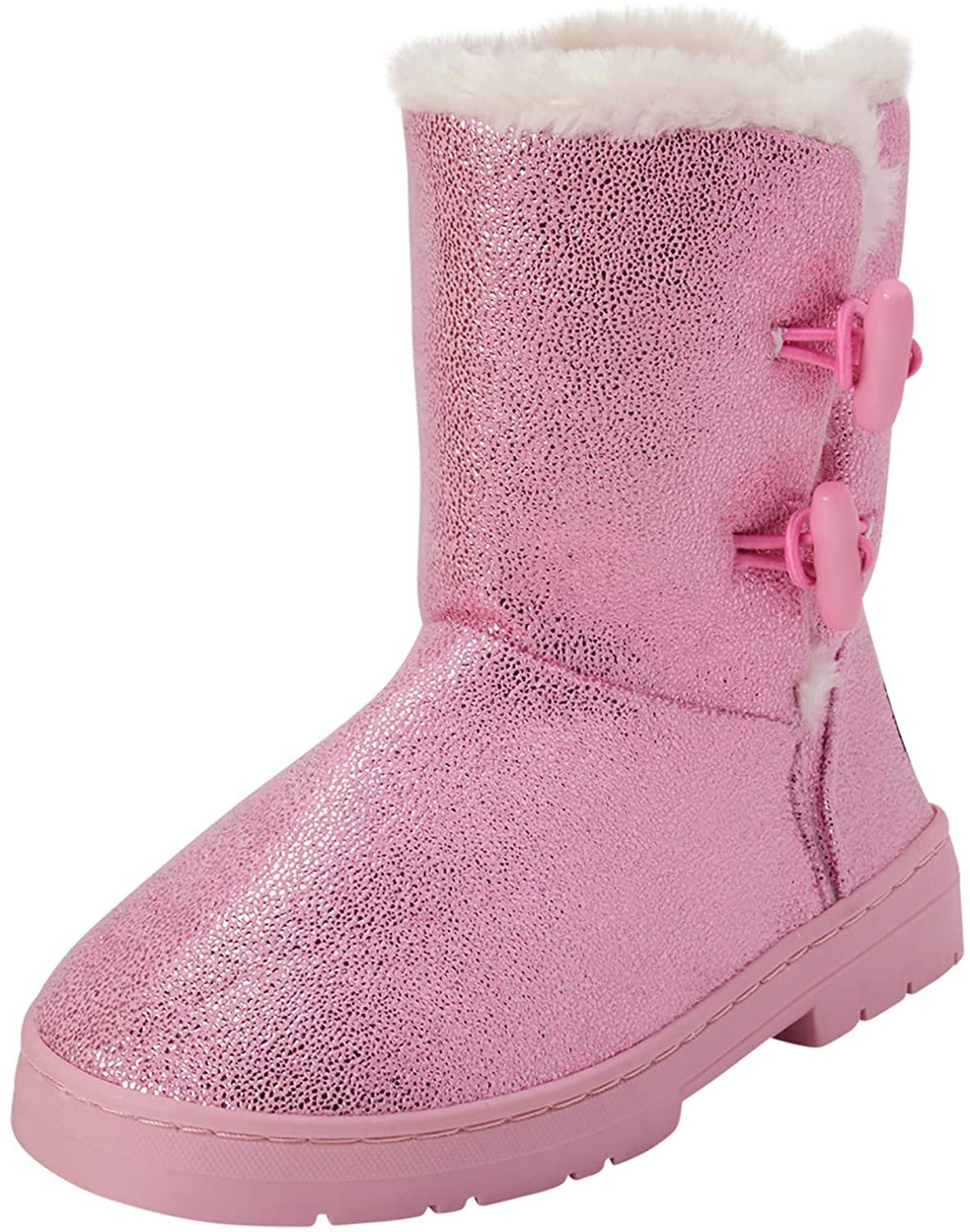 bebe - bebe Girls' Shimmery Winter boot 