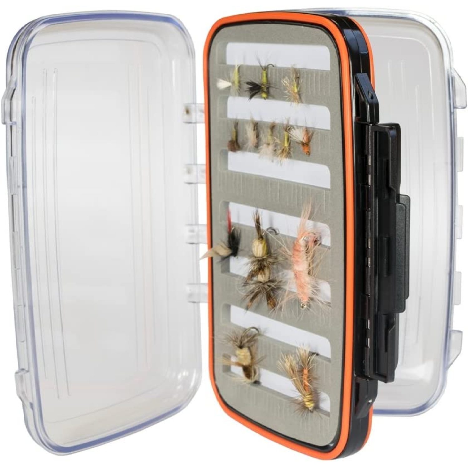 Kingfisher Double Sided Fly Fishing Box Ice Fishing Box Durable