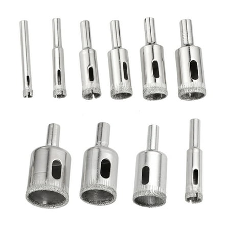 

LongYTong Drill Bits Ceramic Drill Bit Multi-purpose Hole Drilling Bits Porcelain Tile Drill Bit Diamond Coated Drill Bit
