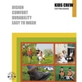thumbnail image 3 of 180 Pairs Case of Kids Sports Crew Socks, Wholesale Bulk Pack Sock for boys and girls, by WSD (White, 6-8), 3 of 6
