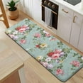 thumbnail image 5 of Pioneer Flower Floral Print Pattern Kitchen Rug Mat,Kitchen Runner Rugs Non Skid Washable,Decorative Kitchen Floor Mats for Kitchen,Sink,Laundry,17"x47.2", 5 of 7