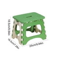 thumbnail image 7 of OIUR Outdoor Folding Stool with Handle Portable Lightweight Heavy Duty Camping Hunting Picnic Fishing Mini Collapsible Step Stool Chair Seat, 7 of 7