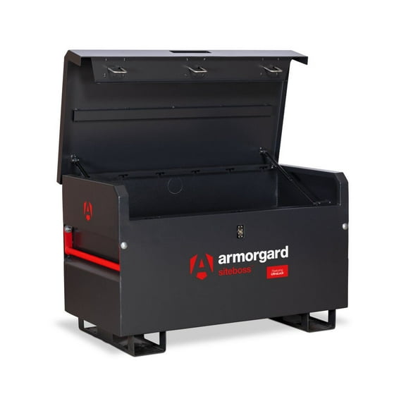 Armorgard Siteboss Chest, 45.3 X 24.2 X 28.3In, Black