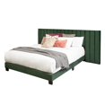 thumbnail image 4 of Queen One Box Channeled Wall Bed- Emerald, 4 of 9
