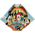 thumbnail image 3 of Animaniacs Kids Flannel Wearable Blanket, Warm Shawl Blanket Comfy Poncho Soft Cozy Throw Blanket Hoodie for Boys Girls Birthday Gifts, 3 of 7