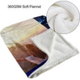 thumbnail image 4 of Custom Blanket with Photo Text Personalized Throw Blankets, Customized Picture Blanket Baby Fathers Mothers Friends Lovers Dog Pets Personalized Halloween Flannel Blanket (p-6, 32x48), 4 of 6
