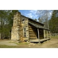 thumbnail image 2 of Cades Cove Log Cabin Wall Mural by Wallmonkeys Peel and Stick Graphic (24 in W x 16 in H) WM243296, 2 of 4