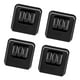 thumbnail image 2 of Juego de 4 ruedas giratorias para muebles, profesionales, flexibles, 360 grados Negro, 2 of 9