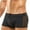 Black, variant on QNANSPI Swimming Trunks for Men, Mens Swim Shorts, Mens Sheer Fast Dry Low Waist Swim Briefs