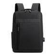 thumbnail image 2 of VBEWZET Unisex Large Capacity Laptop Backpack with USB Charging Port, Multifunctional Business Travel Daypack, Casual Computer Backpack for Men Women Office Commute Black, 2 of 4