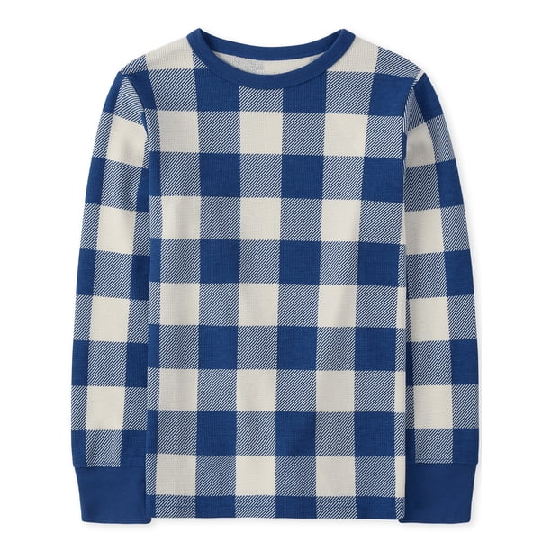 The Children's Place Boys Long Sleeve Waffle Knit Thermal Shirt, Sizes XSXXL