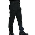 thumbnail image 2 of Lolmot Cargo Pants for Men Multiple Pockets Cargo Trousers Work Wear Combat Safety Cargo Long Workout Pants Hiking Pants Joggers Reinforced Seams Trousers Pants, 2 of 5