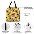 thumbnail image 2 of Kdxio Sunflowers Print Insulated Lunch Bag,Reusable Tote Lunch Box for Women Men,Leakproof Cooler Lunch Bags for Work Office Travel Picnic, 2 of 6