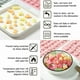 thumbnail image 2 of Bandejas de cubitos de hielo artesanales, eleve su oferta de bebidas con estilo, suministros para hacer dulces, moldes de silicona antiadherentes para gomitas, diseñados para quienes anhelan, 2 of 5