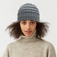 thumbnail image 6 of Skymirror Knitted Hat Super Soft Wear Resistant Woolen Yarn Fadeless Hat Head Warmer Cap for Women, 6 of 8