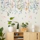 thumbnail image 4 of Acuarela hoja verde vid dormitorio decoración papel tapiz sala de estar dormitorio decoración pared pegatina, 4 of 5