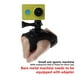 thumbnail image 3 of Methold Correa de cámara deportiva ABS desmontable reutilizable guante giratorio de 360 ​​grados estilo ciclismo buceo accesorios de montaje Accesorios para fotos, 3 of 6