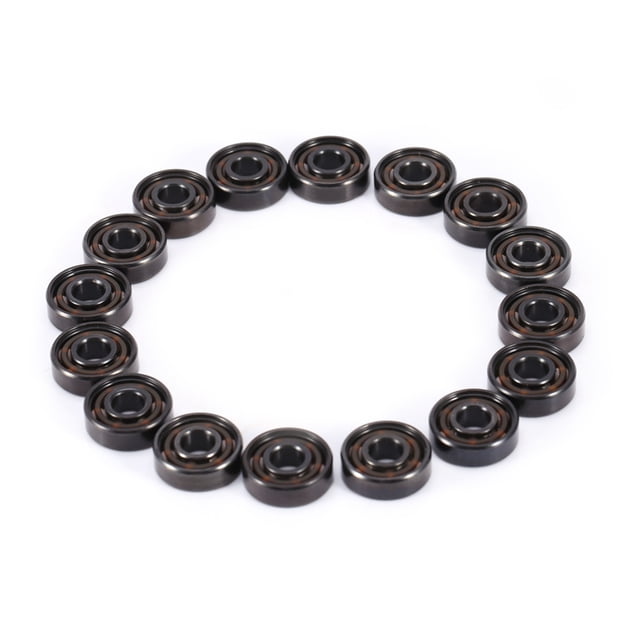 Roulements à Billes Miniatures 16 Pcs/ensemble Roulements à Billes, Roulements à Billes Silencieux, pour Patins à Roulettes en Ligne