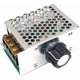 thumbnail image 1 of Dimmer Thermostat Controller AC 220V 4000W High Power SCR Electronic Voltage Regulator Governor Speed, 1 of 5