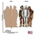 thumbnail image 2 of Advanced Graphics Wizard of Oz Tinman, Lion and Scarecrow Cardboard Stand-Up, 5.5ft, 2 of 2