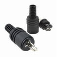 thumbnail image 1 of 2 Pin Din Plug Speaker And Hifi Connector Screw Terminals [2 Pack] Hfmqv, 1 of 5