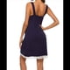 thumbnail image 5 of Camisón de Mujer con Cuello en V, Camisón de Encaje Suave para Mujer, Tíbet Talla XL, 5 of 7