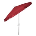 thumbnail image 3 of Paraguas FiberBuilt con toldo rojo de 7.5 pulgadas con inclinación hexagonal y 6 varillas, 3 of 3