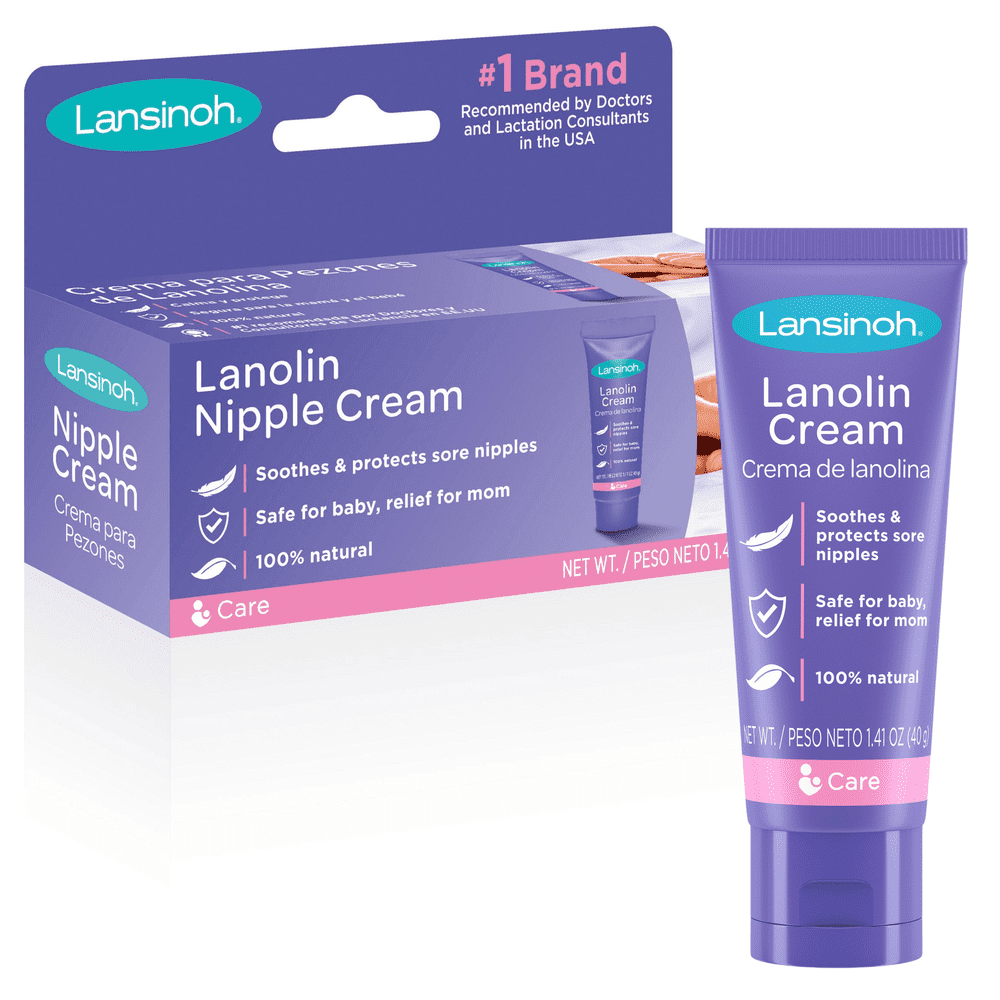 Lansinoh Lanolin Nipple Cream for Breastfeeding, 1.41 Ounces Walmart