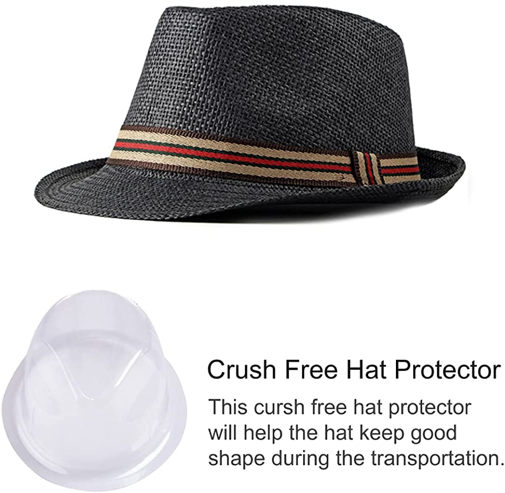 1920s Panama Fedora Hat Cap for Men 