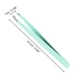 thumbnail image 2 of Unique Bargains 1 Pc Durable Eyebrow Tweezer for Bathroom Travel Hotel Blue Stainless Steel, 2 of 4