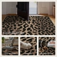 thumbnail image 4 of KUETH 8x10 Panthera Area Rugs Machine Washable Rugs for Living Room, Non Slip Flat Pile Rug with Rubber Backing, Modern Rug for Entryway Bedroom Dining Room Home Office, 4 of 9