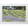 thumbnail image 3 of Dana Styber 18x13 White Modern Wood Framed Wall Art Titled - Lavender Hill I, 3 of 5