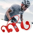 WANGJIAOID Air Shocks Earbuds Bone Conduction Headphones Open Ear