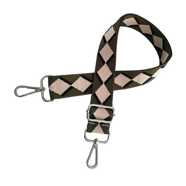 QualitChoice Sangles de Sac Durables en Nylon et Alliage Robuste Sangle de Sac à Bandoulière Unique 3 style Diamant