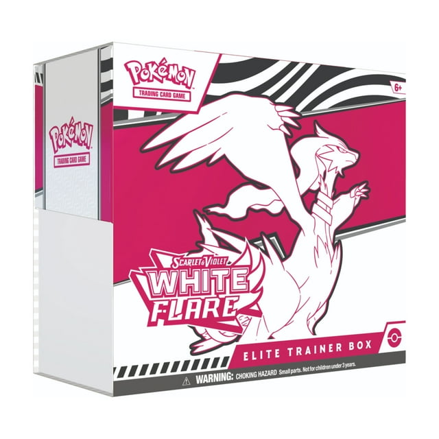 Cartas Coleccionables Pokémon TCG Scarlet & Violet White Flare Elite Trainer Box en Inglés 1 Pieza