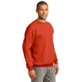 thumbnail image 4 of Port & Company Crewneck Sweatshirt (PC90) Orange, 4XL, 4 of 6