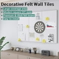 thumbnail image 4 of VANCORE Cork Board Felt Thickened Board Tiles for Walls with 45 Push Pins, Pin Board Notice Boards for Home Office Kitchen, Bulletin Board Wall Tiles for Photos Memos, Pack of 6, 4 of 6