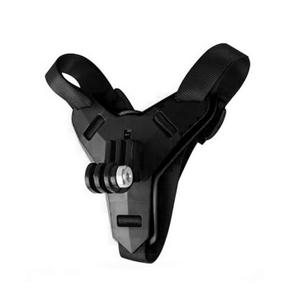 Mightlink Action Camera Bracket Adjustable Easy Install Helmet Chin Holder Bracket Motorcycle Chin Strap Mount for GoPro