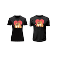thumbnail image 2 of Playera En Duo Para Parejas De Capybara 14 De Febrero San Valentin Color Negro Talla Chica Marca Emil SaEs, 2 of 4