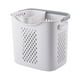 thumbnail image 2 of Cesta de lavandería portátil Macarena Cesto de la ropa Diseño hueco Blanco S y L, 2 of 8
