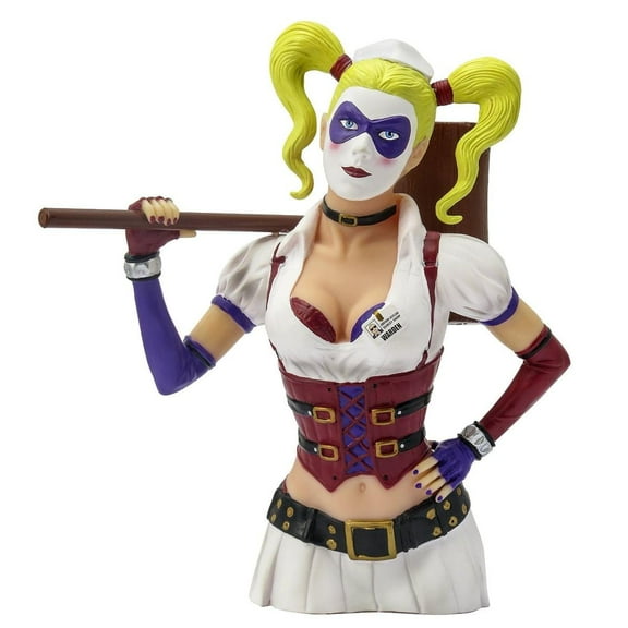 Arkham Asylum Harley Quinn Bust Bank