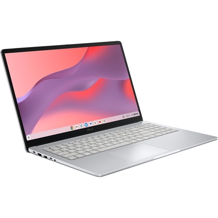 ASUS Chromebook 15.6" FHD Anti-Glare Display Laptop |Intel Processor N50|Integrated Graphics |Webcam|Pure Grey| 8GB RAM | 128GB SSD |Chrome OS |Bundle with Mouse Pad