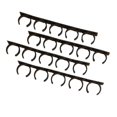 thumbnail image 1 of Adhesive Spice Clip Gripper Clips, Holds 20 Spice Jars, Black, 1 of 5